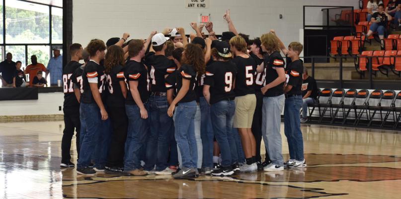 Tigers celebrated at pep rally