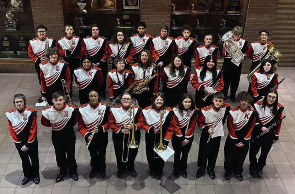 The Pride of Mangum Marching Band traveled to Elk City for the District Contest recently. They received SUPERIOR ratings on stage and an EXCELLENT rating at sight reading! For the third year in a row, the Mangum Band will be traveling to STATE CONTEST on March 27! Congratulations to all the band members and to Mr. Andrews. Good luck!