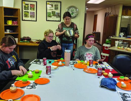 4-H’ers practice for Cupcake Wars