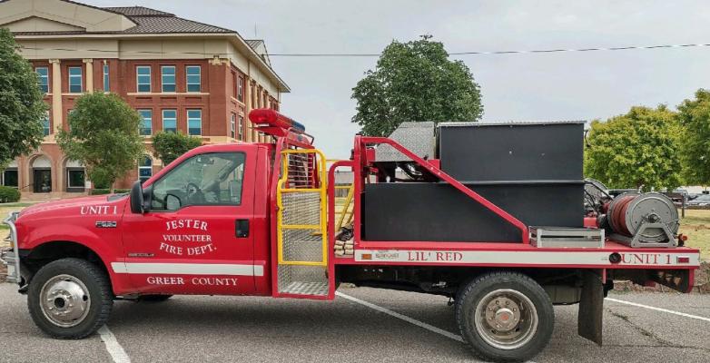 SWODA grant brings new fire truck to Jester