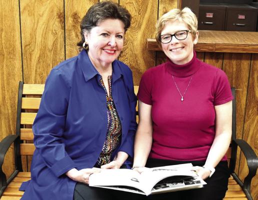 Dr. Glyna Olson, left, with her daughter, Lisa Olson Rodgers, writers Kevin Hilley | Altus Times